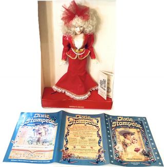 Authentic Dolly Parton In Concert 18” Doll With Dollywood Brochure 2