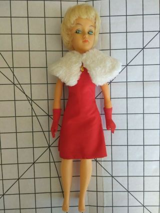 Vintage Tina Cassini Blonde Doll Oleg Cassini Outfit With Tag