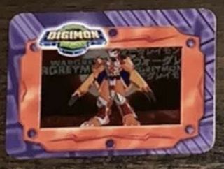 Digimon The Movie Taco Bell Collector Cel Slide Cards 2000 - 2 Cards 2