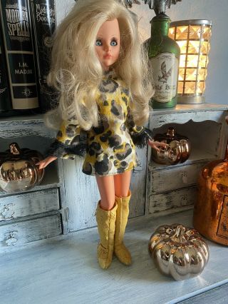 Corinne Italocremona Doll Vintage Italia Cremona Dress,  Boots 3