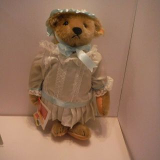 1986 Steiff Victorian Girl (0155,  34) and Boy (0155,  35) Bears 3