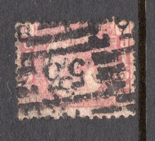 Gb = Qv 1/2d Red `bantam`.  `w/53 - London` Duplex.  Appears Either Plate 8 Or 9 ?