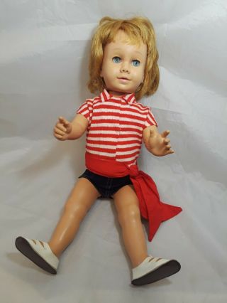 Vintage Mattel Chatty Cathy Doll 20 " Tall 1960 