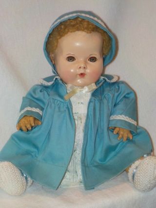 14 " Vintage Effanbee Dy - Dee - Baby Doll