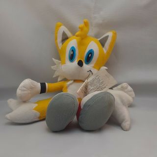 Sonic X Miles Tails Prower 9 " Plush Doll Toy Network The Hedgehog Sega 2006