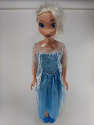 Disney Princess My Size Elsa 38 " Life Size Frozen Doll 3 Feet Tall Jakks Pacific