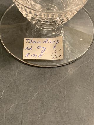 Duncan & Miller TEARDROP (STEM 5301 - 301) Iced Tea Glass 5 3/8 In 3