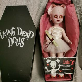 Living Dead Doll Lulu Box Open But Otherwise