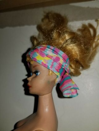 Vintage 1960s Blonde Ponytail Barbie 4 3