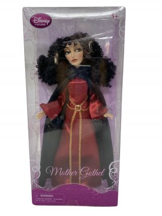 Disney Store Tangled Rapunzel Mother Gothel 12 " Doll Villain