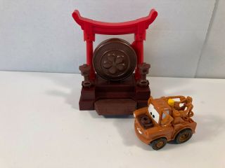 Fisher Price Disney Pixar Imaginext Cars 2 Mater With Gong Playset Complete 2010