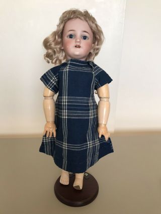 Antique 15 1/2” Doll Marked 1248 Simon & Halbig Germany S & H 6