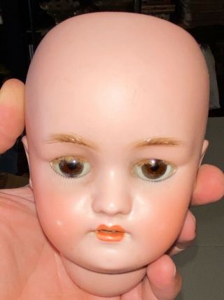 Vintage Simon Halbig 1078 Child Bisque Socket Head Doll Head Only Collectors