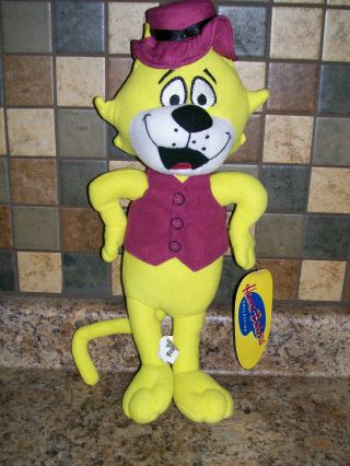 13 " Hanna Barbera Top Cat Plush Doll Stuffed Animal Toy Factory With Tags