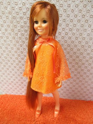 1970s Vintage Ideal Crissy Doll With Hair To Floor