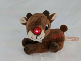 Dan Dee Rudolph The Red Nosed Reindeer Musical Plush 5 " Stuffed Animal Toy