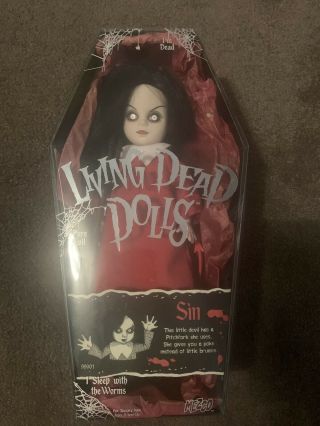 Living Dead Dolls Series 1 Sin Open And Complete