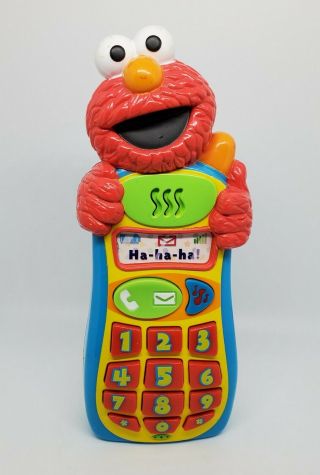 Sesame Street - Elmo Knows Your Name Cell Phone - Fisher - Price - K3045