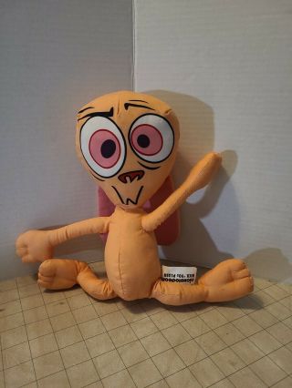 2018 Nickelodeon Ren And Stimpy Ren 14 " Stuffed Plush Animal Doll