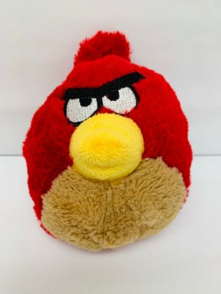 Red Angry Bird Plush Stuffed Animal 5 Inch Hartz Character Toy Plushie