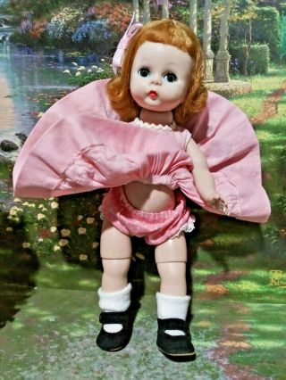Vintage 1950s Madame Alexander Doll With Tagged Wendy - Kins Play Dress 408 3