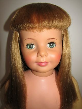 Vintage Doll Ideal Patti Playpal 35” - 36 " Tlc Long Blonde Walker 1959 – 1960s
