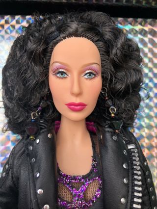 2007 Mattel Barbie Cher Black Label By Bob Mackie Turn Back Time Nrfb,  Dusty Box