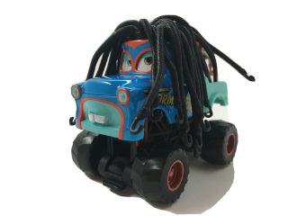 Rare Mattel Disney Pixar Cars Toon Tormentor Rasta Mater Diecast Monster Truck
