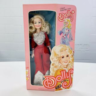 Vintage 1978 Dolly Parton Doll By Egee Goldberger 12 " Poseable Collectors Doll