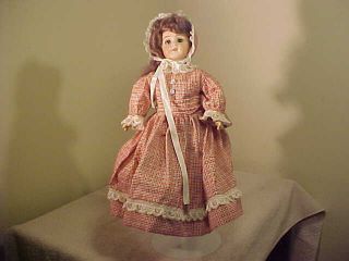 Antique German Bisque Socket Head Doll.  Marked 297 Dep Estate Doll