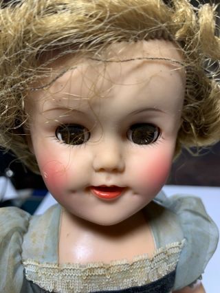 Ideal Shirley Temple Doll 15 