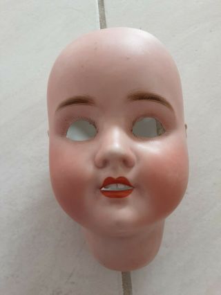 Antique Germany S Star H Hoffmeister 914 13 Bisque Head,  6 1/2 ",  For 28 - 29 " Doll