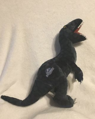 Jurassic World Plush Blue Raptor Dinosaur 12” Tall Stuffed Animal Toy Jp - T1