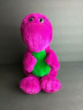 Vintage Barney Plush Stuffed Animal Purple Dinosaur Tv Character 1992 Toy Doll