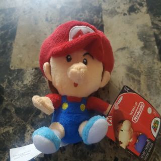 Little Buddy Toys Mario Plush - 5 " Baby Mario