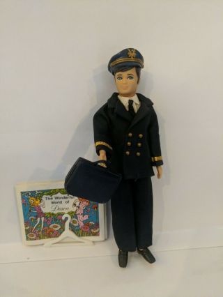 Topper Dawn Doll Boy Gary Up Up And Away Complete Pilot Outfit Fashion 8394