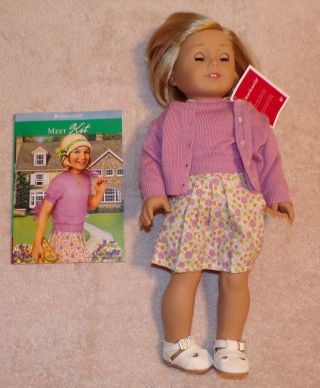 Kit - American Girl Doll,  Book With Box Retired Classic