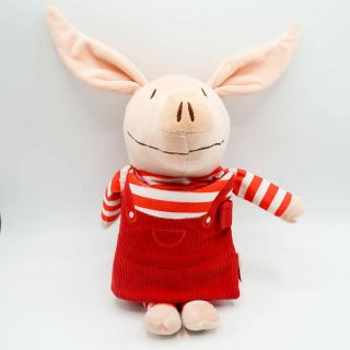 Zoobies 2012 Olivia Pig Plush Doll Cloth Fabric Soft Story Book Character Red