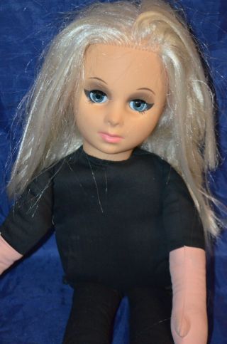 Vintage 1964 Mattel Scoobe Doo Doll Blonde Hair Talking 23 " Tall