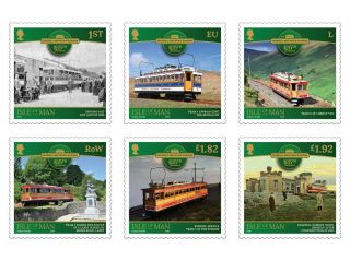 Isle Of Man Post Office Snaefell - A Mountain Railway Set