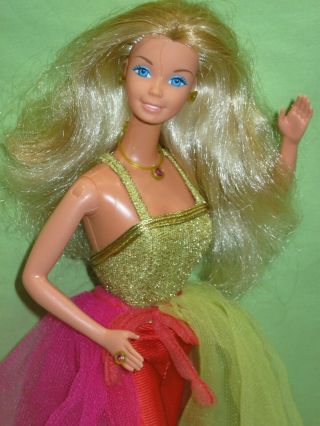 Vintage Barbie Rare 1978 Fashion Photo Superstar Era Doll In Outfit With Jewelry