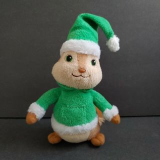 Ty Christmas Theodore Plush Alvin & The Chipmunks Beanie Babies Stuffed Toy 7 "