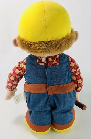 Bob The Builder Talking Doll Stuffed Animal Playskool 13” - 2