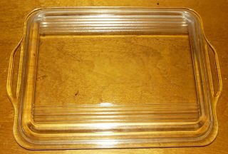 Vintage Pyrex 503 - C Partially Ribbed Refrigerator Dish Lid - Lid Only