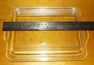 Vintage Pyrex 503 - C Partially Ribbed Refrigerator Dish Lid - Lid Only 2