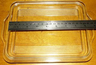 Vintage Pyrex 503 - C Partially Ribbed Refrigerator Dish Lid - Lid Only 3