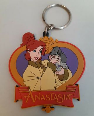 1997 Fox Anastasia Rubber Keychain Keyring