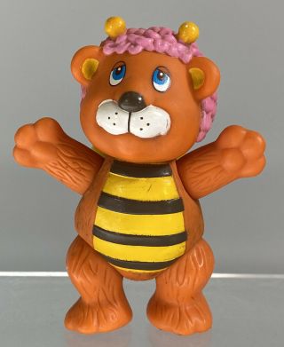 Vintage 1985 Hasbro Disney Wuzzles Bumblelion 4” Poseable Figure 1985 Bee Lion