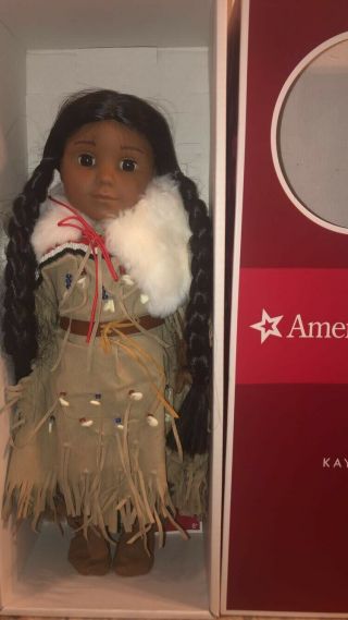 Retired Kaya American Girl Doll.  Outfit And Box