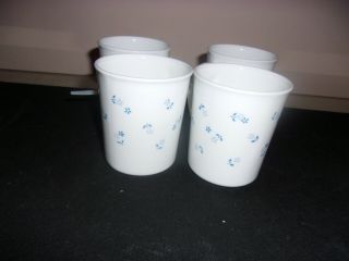 Corelle Provincial Blue Coffee Mugs,  Set Of 4